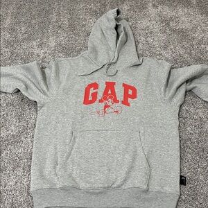 NWT GAP x Disney Mickey Mouse Grey Hoodie Size M